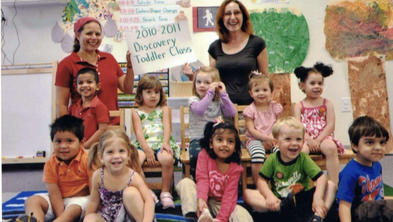 Toddlers at Discovery in 2010