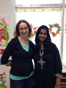 Ms. Sanja and Ms. Aparna Photo